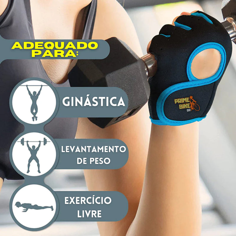 Luva de Academia Musculação Treino Masculina e Feminina